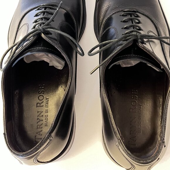 Black Cap Toe Dress Shoe - Picture 5 of 8